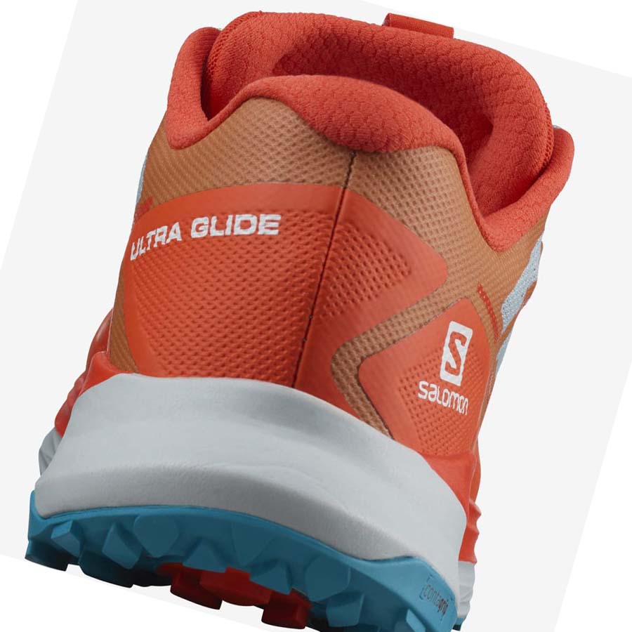 Salomon ULTRA GLIDE Trail Futócipő Férfi Narancssárga | HU 2137QMA